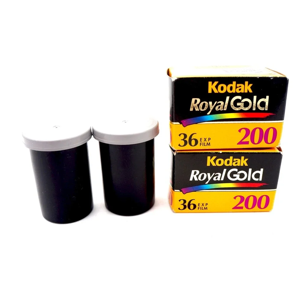 Vintage Kodak 35mm Film Lot UltraMax 400 Royal Gold 200 Max 400 - 5 Rolls Bundle